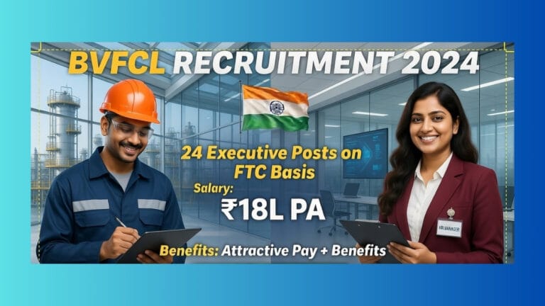 BVFCL Recruitment 2026 Apply Online
