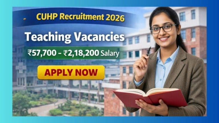 CUHP Teaching Recruitment 2026