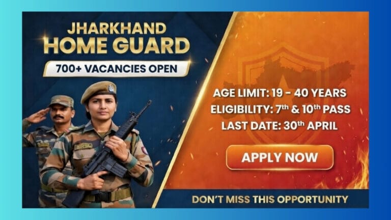 Jharkhand Home Guard Deoghar Recruitment 2026