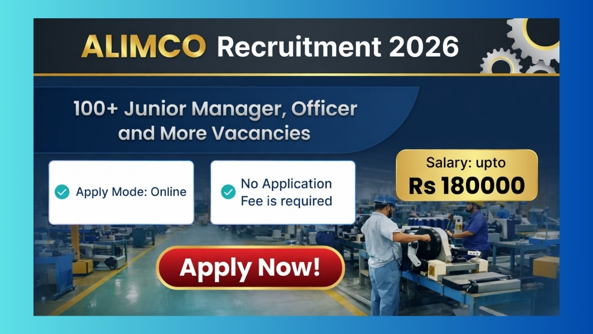 ALIMCO Recruitment 2026