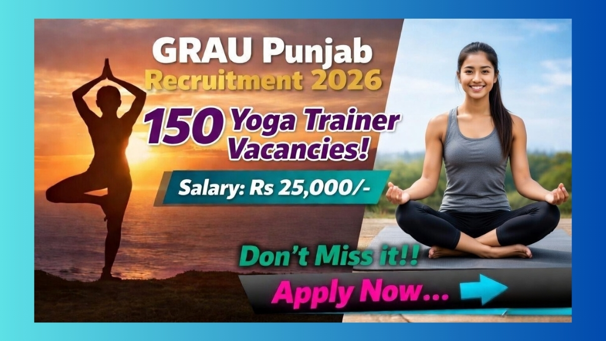 GRAU Punjab Recruitment 2026