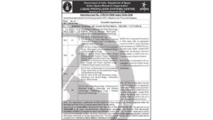 Download ISRO LPSC Scientist/Engineer 2026 Notification PDF