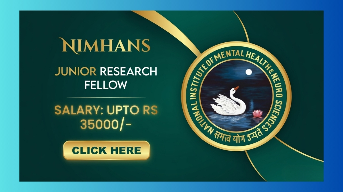 NIMHANS Recruitment 2026
