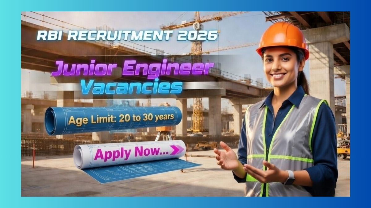 RBI JE Recruitment 2026