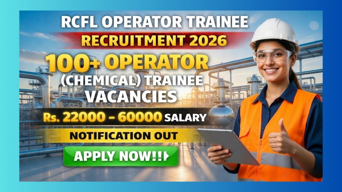 RCFL Operator Trainee Recruitment 2026