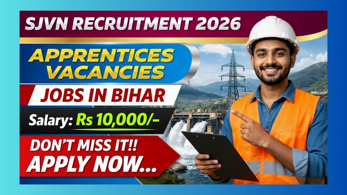 SJVN Recruitment 2026