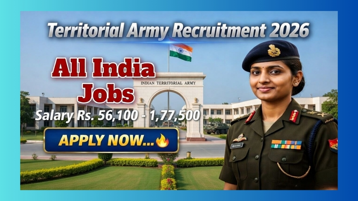 Territorial Army Recruitment 2026