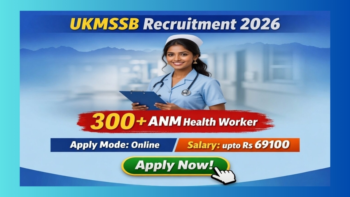 UKMSSB ANM Recruitment 2026
