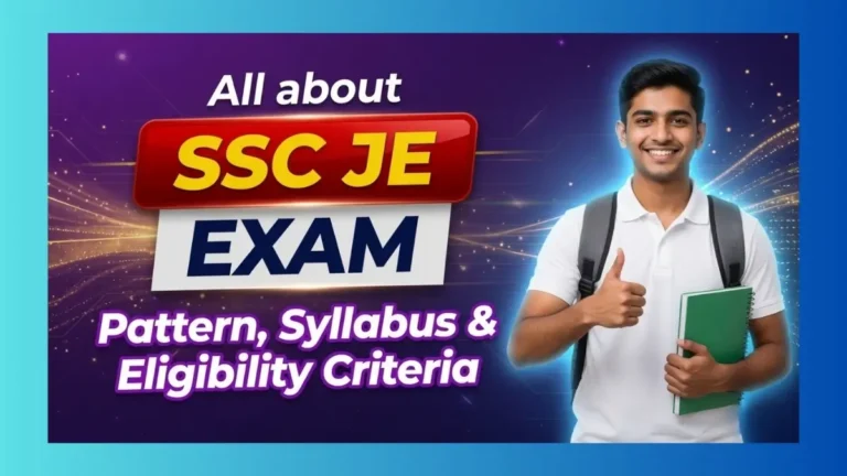 SSC JE Full Form Explained: Your Complete Guide to the Junior Engineer Exam in India