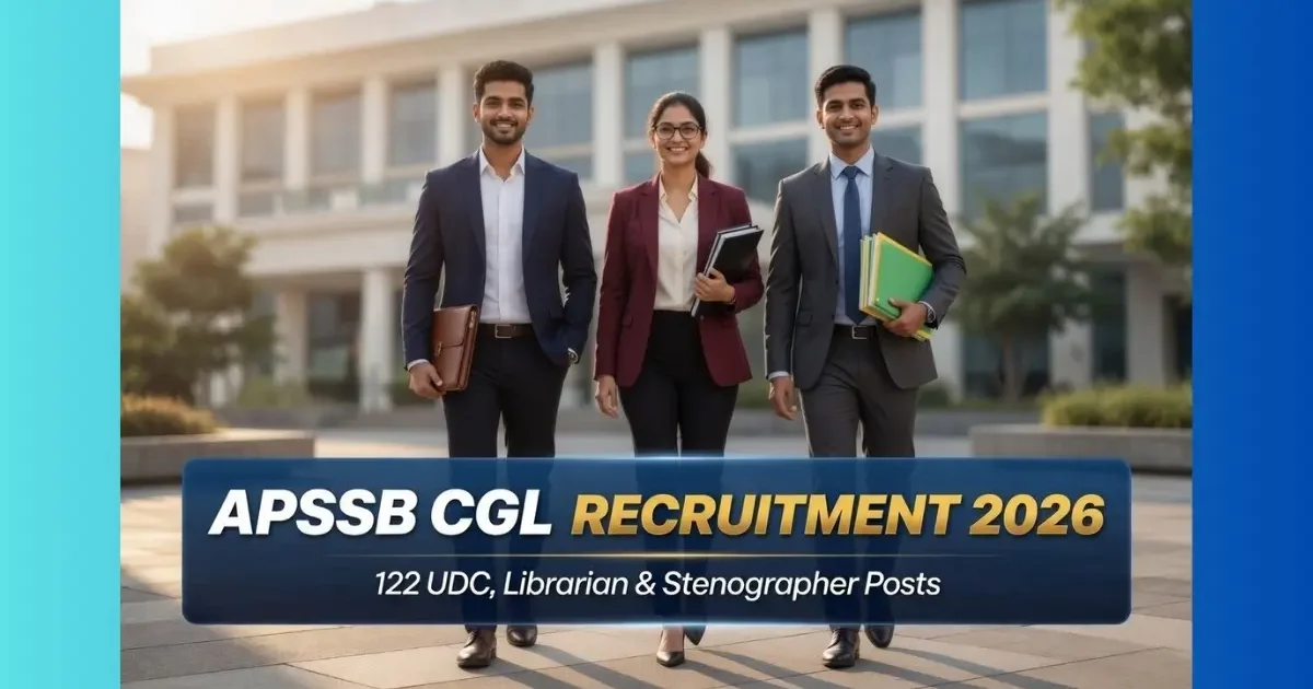 APSSB CGL Recruitment 2026 official notification for 122 Group C posts in Arunachal Pradesh
