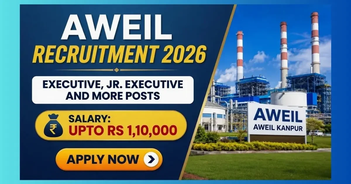 AWEIL Kanpur Recruitment 2026 official notification for 9 contractual Executive and Manager posts