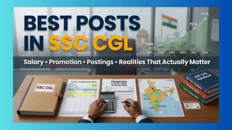 Best Posts in SSC CGL: Salary, Promotion, Postings, and Realities That Actually Matter