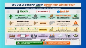 SSC CGL vs Bank PO: Which Government Job Path Actually Fits Your Life?