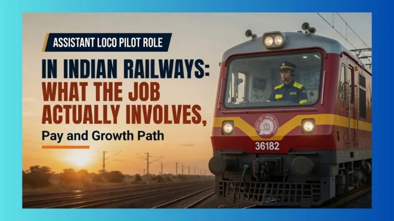 Assistant Loco Pilot Role in Indian Railways: What the Job Actually Involves, Pay and Growth Path