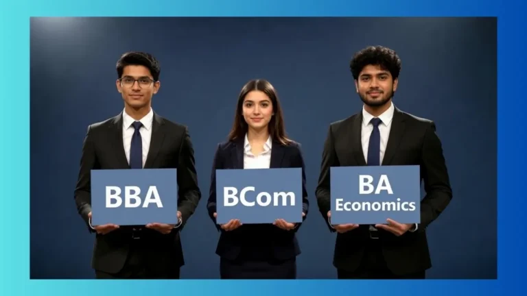 BBA vs BCom vs BA Economics: Which Bachelor’s Degree Gives Better Career Scope After 12th in India?