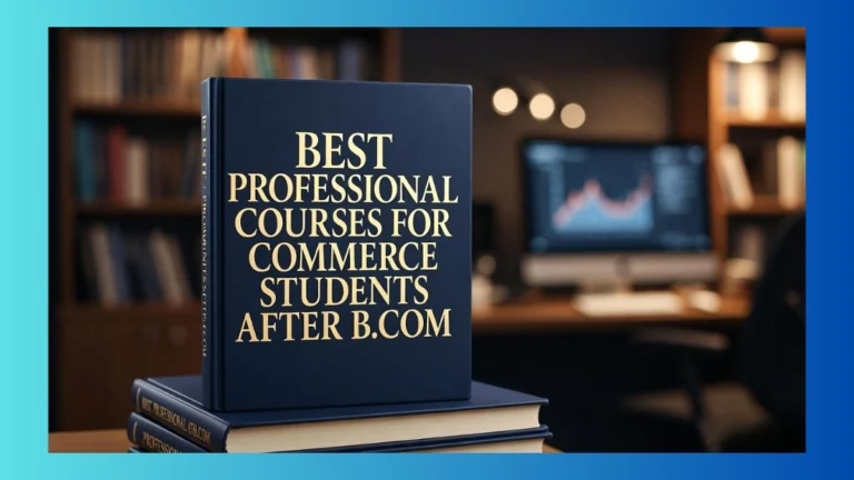 Best Professional Courses for Commerce Students After BCom