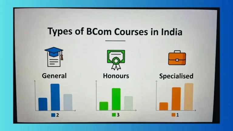 Types of B Com Courses in India: General, Honours and Specialised Options Compared for Career Success