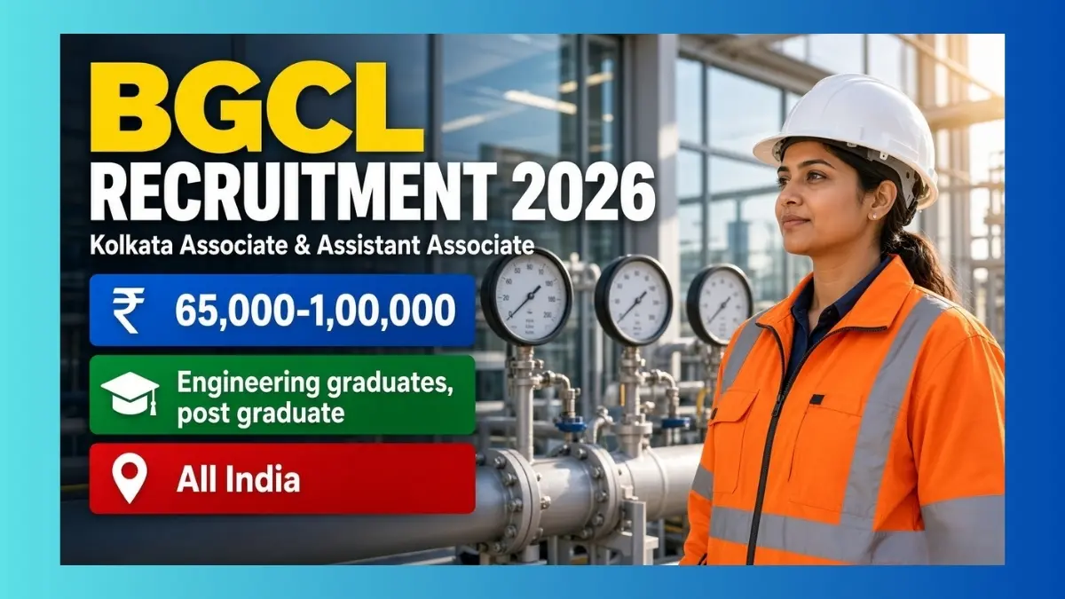 BGCL Associate & Assistant Associate Recruitment 2026 official notification for 29 posts
