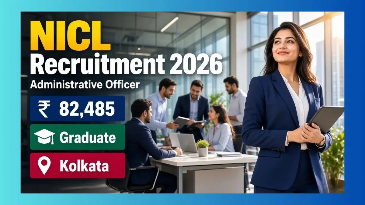 NICL Administrative Officer Recruitment 2026 short notice for 321 Scale-I posts